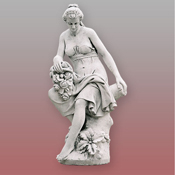 Statue "Rosenfrau" zum vergrößern bitte klicken...